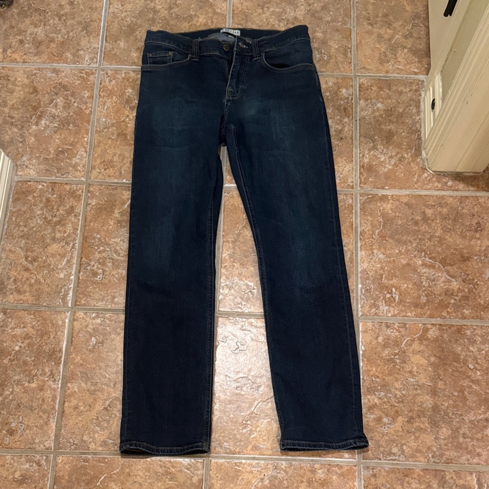 Tecovas Dark Blue Men's Slim Fit Bootcut Jeans